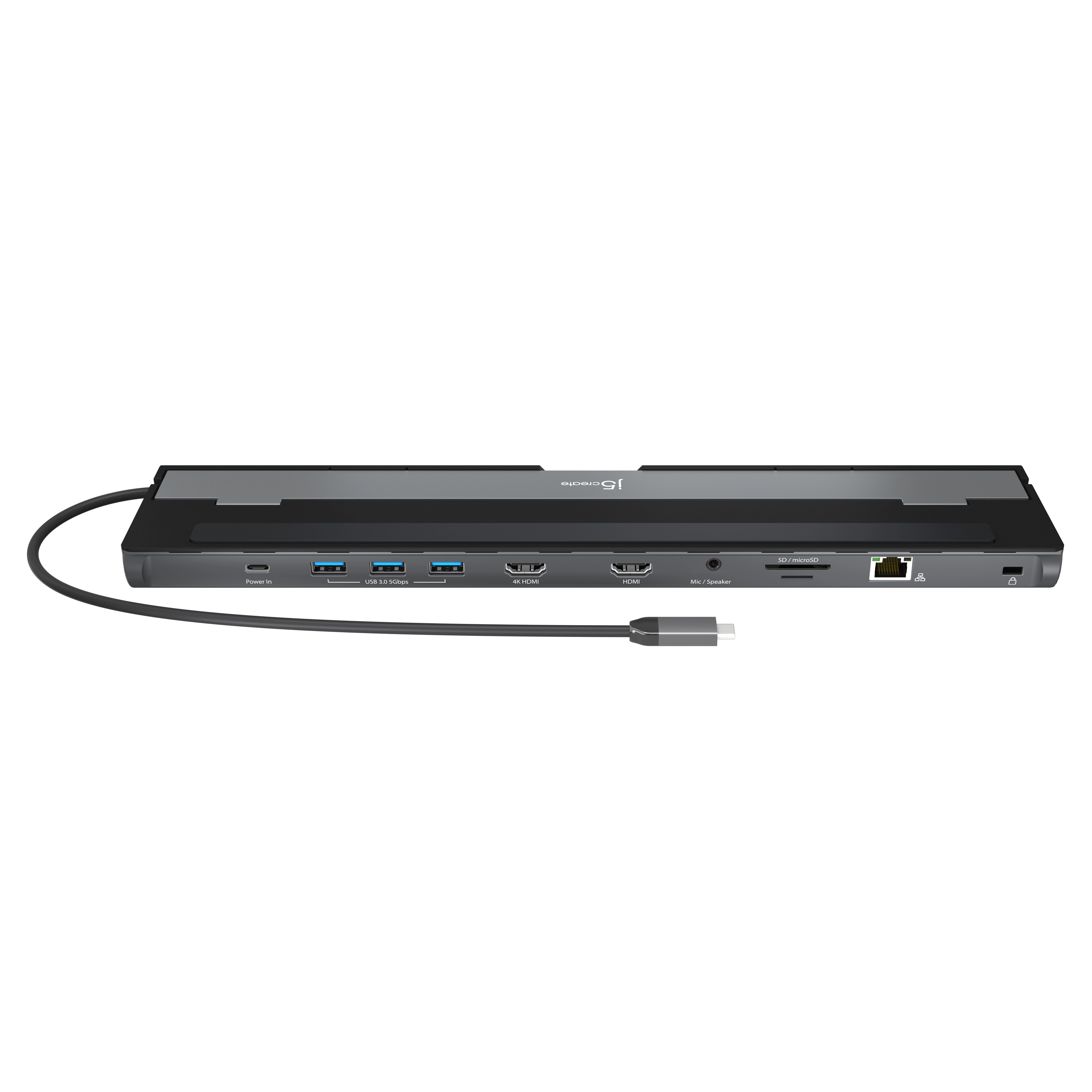 USB-C Dual HDMI Docking Station JCD542 - 4K + 1080p Dual HDMI PD 100W