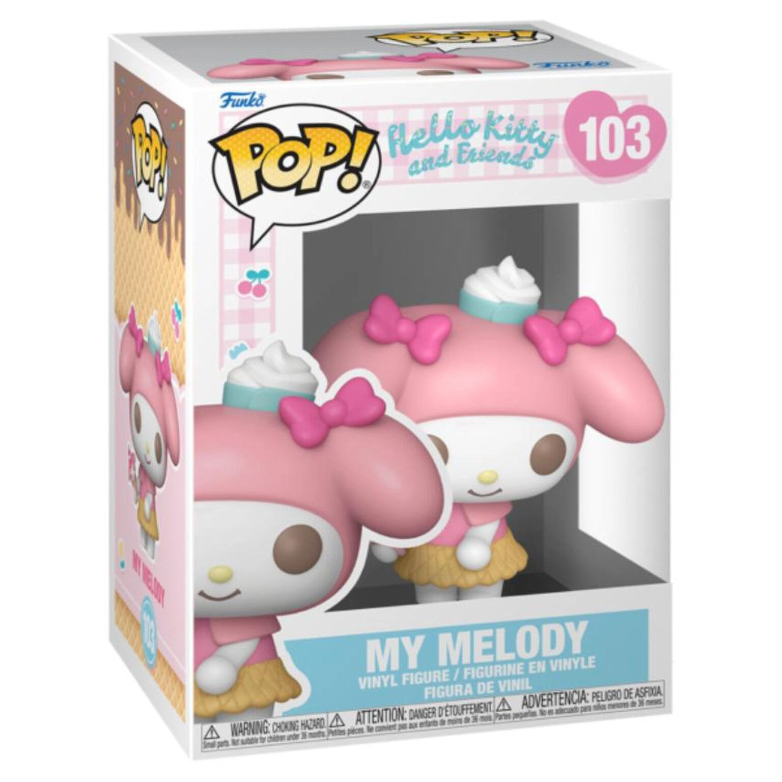 Carrefour My Melody - Hello Kitty and Friends - Vinyl Figure (9.53 cm)