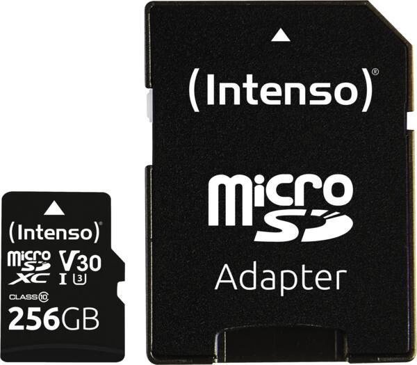 MicroSDXC Memory Card - 256 GB