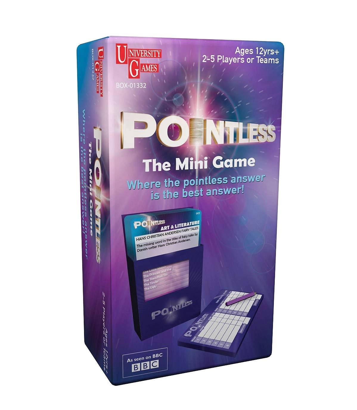 University Games Pointless Mini: Standard Edition