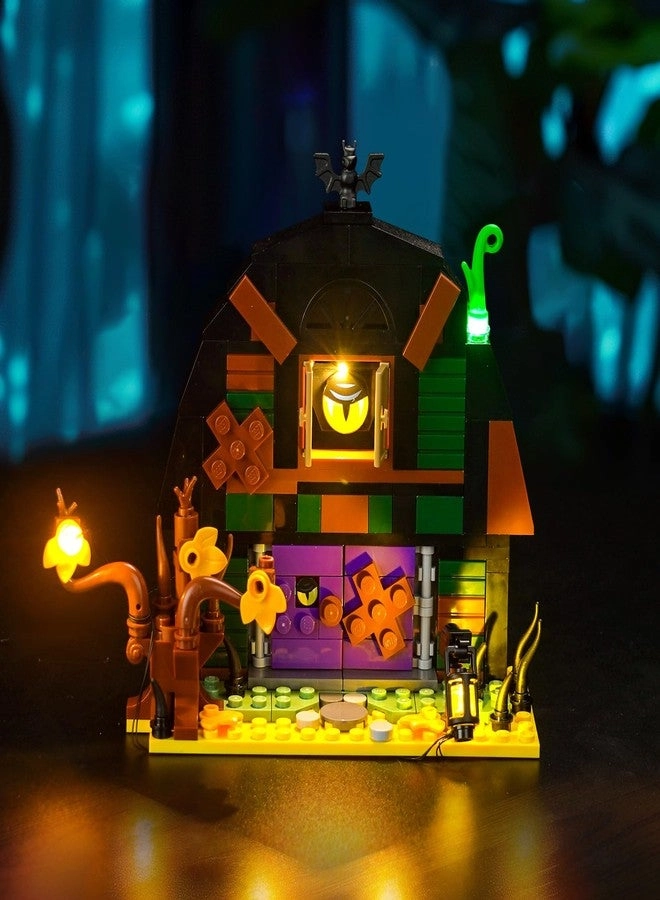 Brickshining LED Lighting Compatible with Lego Halloween Barn 40721