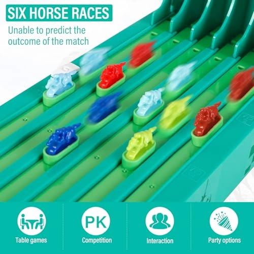 Horse Racing Game - Electric 6 Players