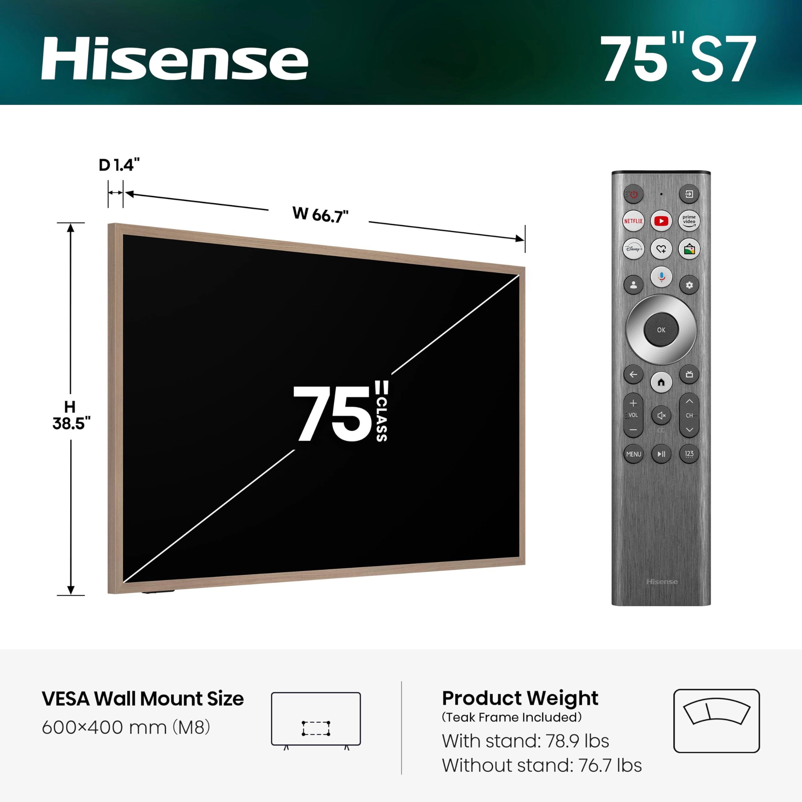 75S7N - 75-Inch