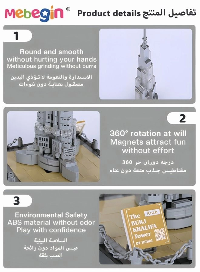 Burj Khalifa - Construction 555 pcs