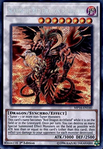 Yu-Gi-Oh! Scarlight Red Dragon Archfiend MP16-EN140 - 1st Edition 1pcs
