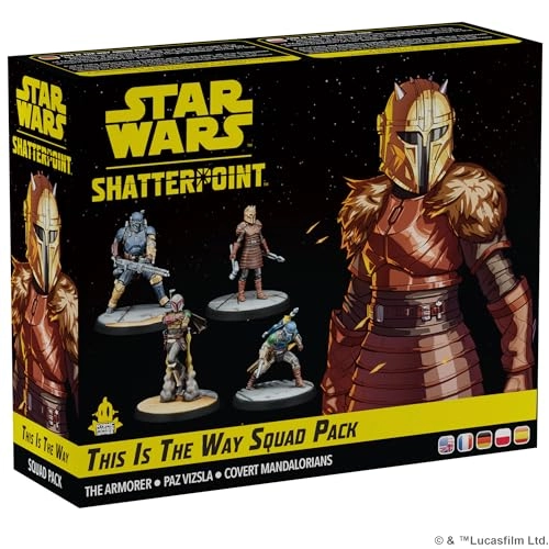 Star Wars Shatterpoint: This Is The Way Squad Pack - Tabletop Miniatures Strategy Game