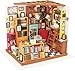 DIY Miniatures Dollhouse Kit - Emily's Florist 1/24