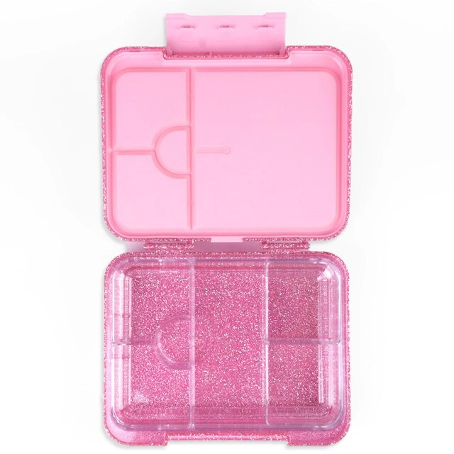 6 & 4 Convertible Bento Lunch Box - Butterfly Purple