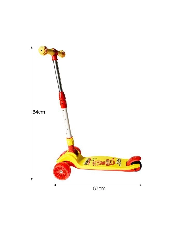 Adjustable 3-Wheel Kick Scooter