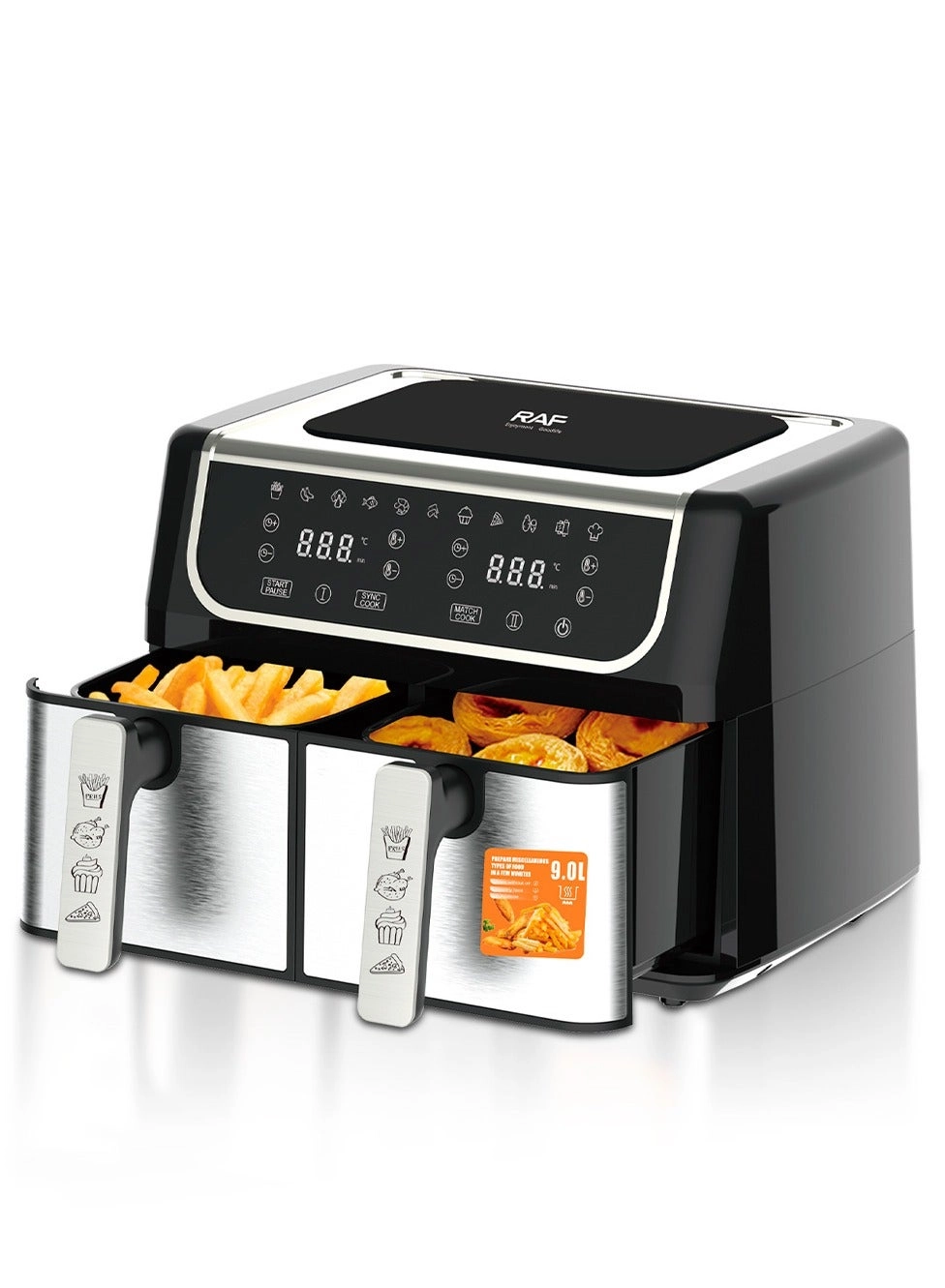 RAF Dual Basket Air Fryer R.5262