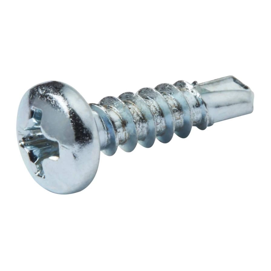 Zinc-Plated Carbon Steel Self Drilling Screw Pack 3.5mm 13mm