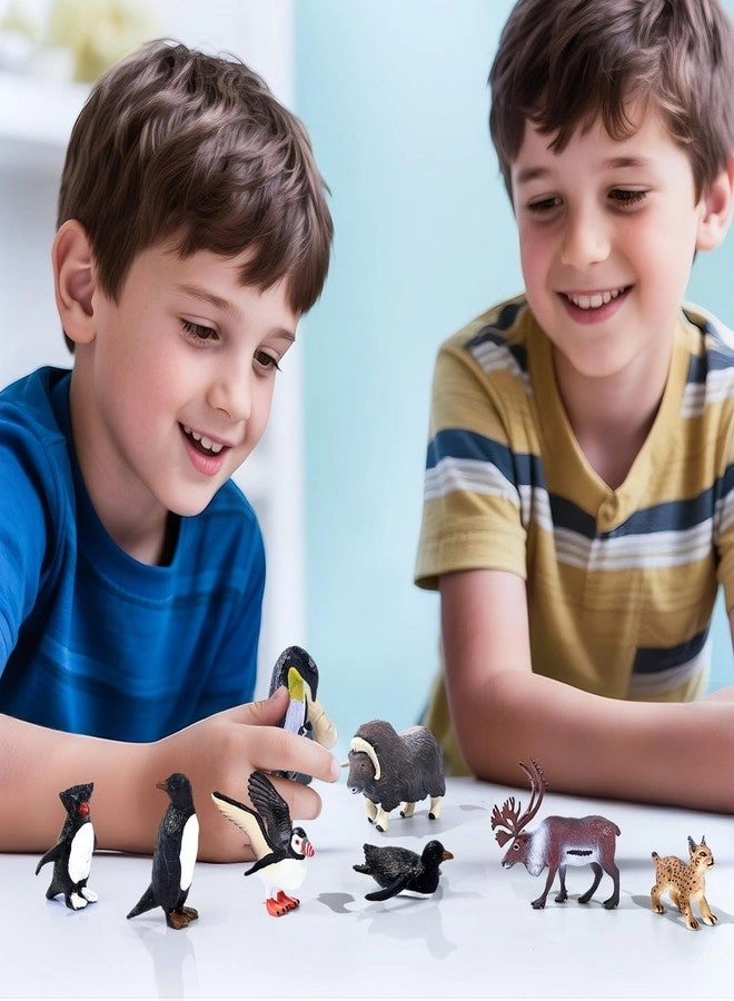 Arctic Animal Toy Set 60 pcs