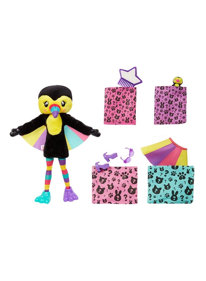 Cutie Reveal Jungle Friends - Toucan Ages 3+