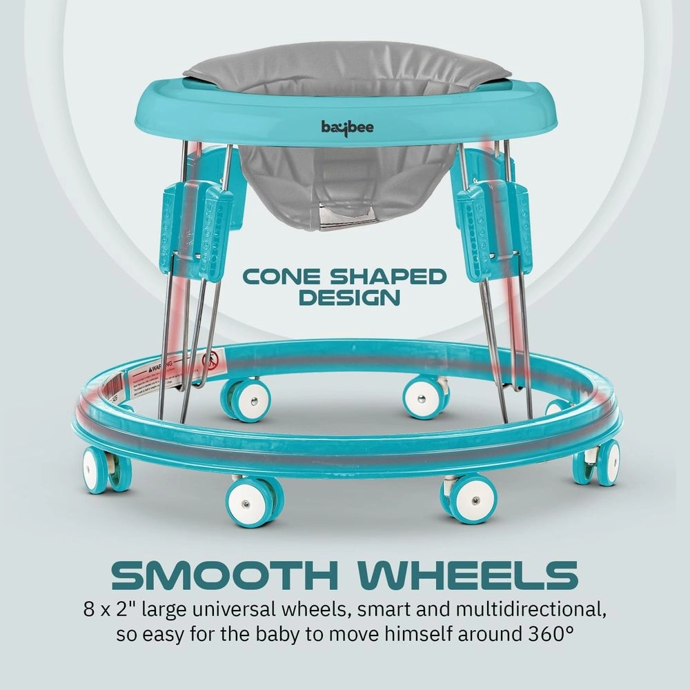 Foldable Baby Walker - 3-step height adjustable 15 kg