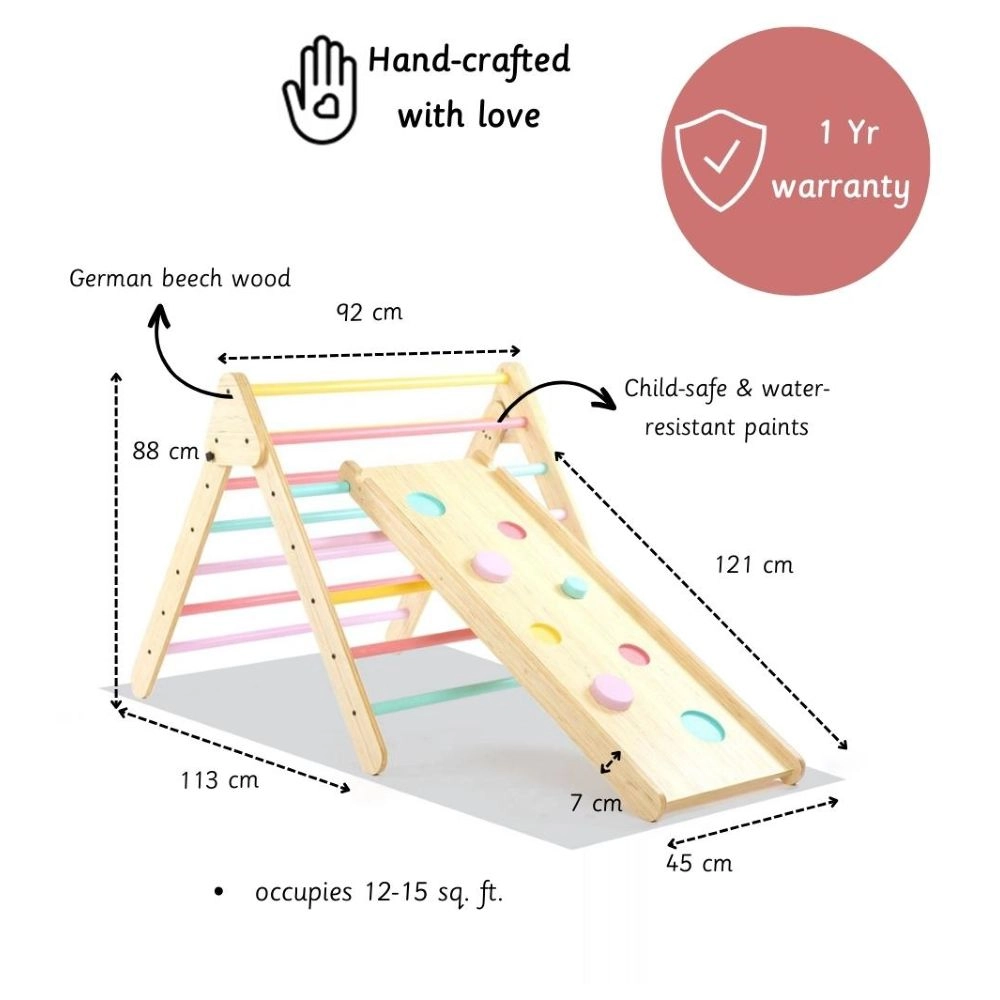 Pikler Triangle - 0 to 6 months