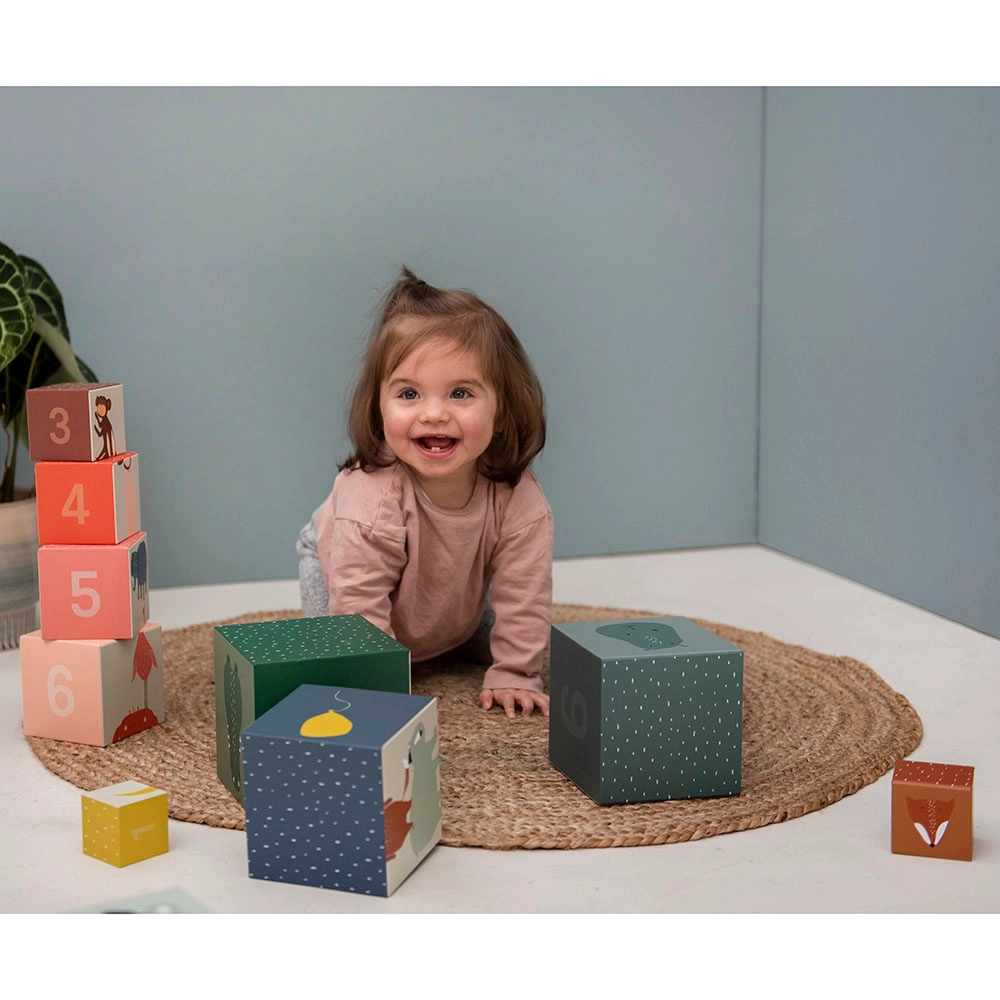 Stacking Blocks - Suitable for 12 months and above 10 pcs
