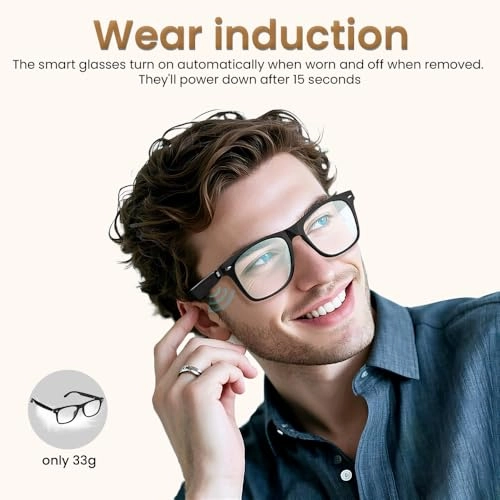 Smart Glasses - Polarized Bluetooth 5.3 Audio & Mic