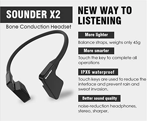 Bone Conduction Headphones Wireless Headphone
