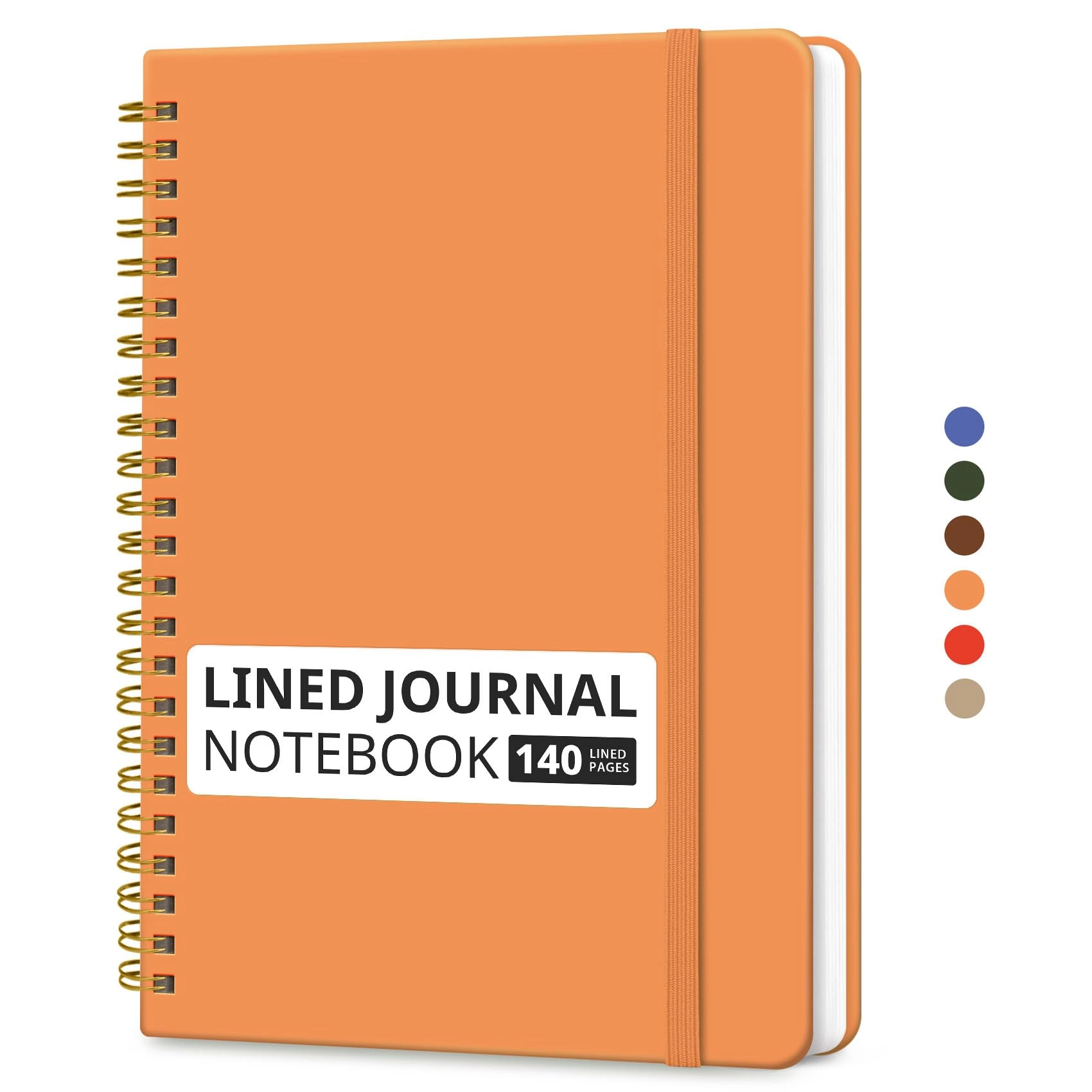 Taja Lined Spiral Notebook A5 Spiral - Lined 140 Pages