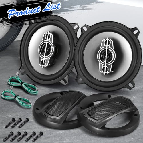 Car Coaxial Speaker - 130mm 4-way