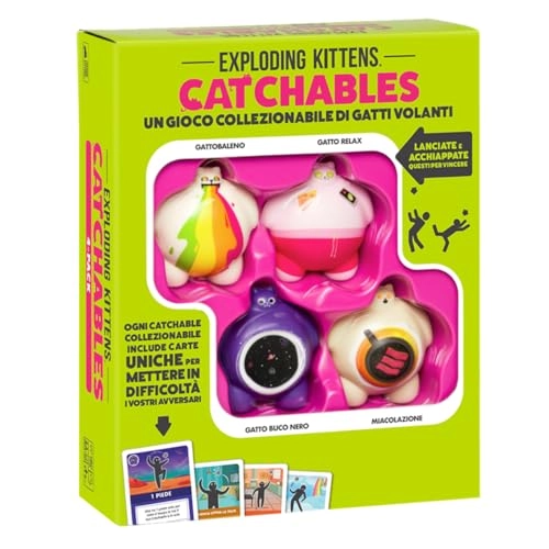 Exploding Kittens: Catchables - Cat in a Bag (Italian)