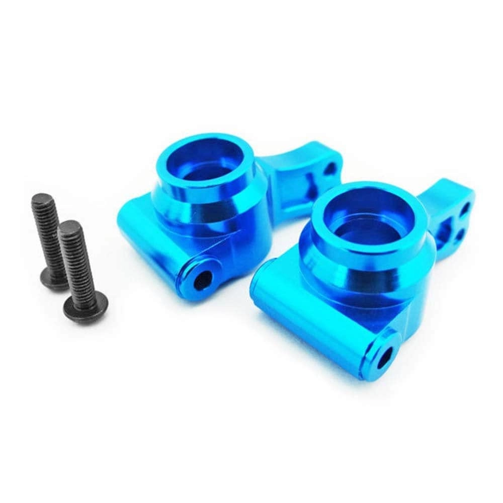 Hot Racing ECT2206 - Aluminum Rear Hubs blue ECX 2WD
