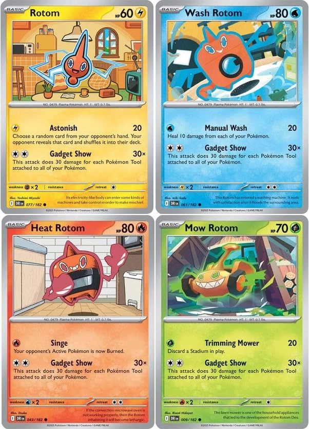 Pokémon Destined Rivals - 4pcs