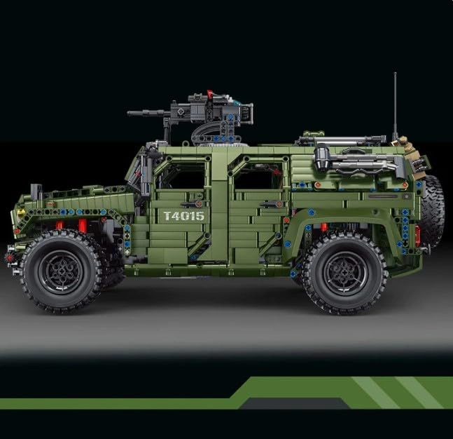 WARRIOR OFF ROAD VEHICLE - MILITARY Vehicle Building Blocks Toy Bricks Set 3175 pcs