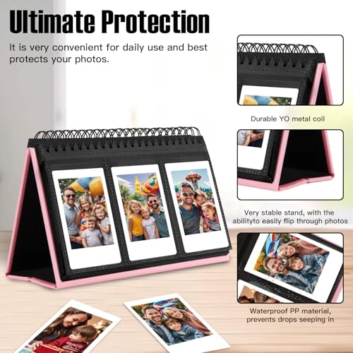 Mini Photo Album - 96 Pockets 2x3