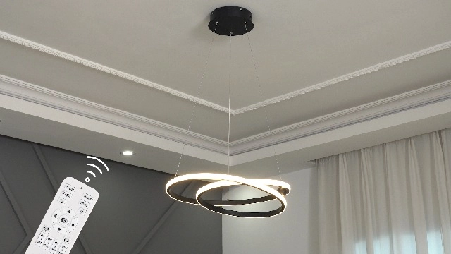 Modern LED Chandelier - 3000-6000K Dimmable