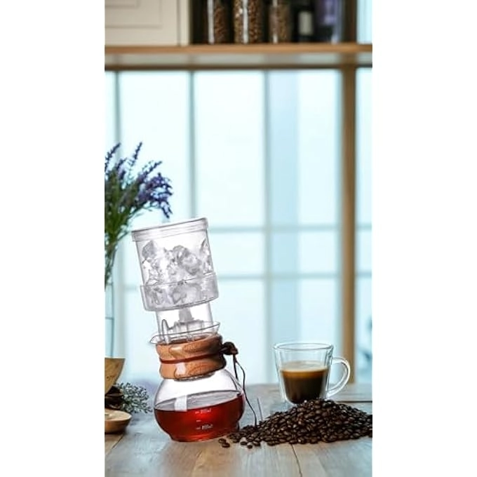 Adjustable Drip Cold Brew - Stainless Steel Filter Precision Extraction