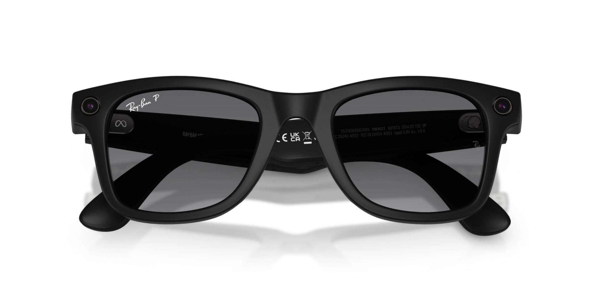 601ST353 - Wayfarer Large Smart Glasses Matte Black