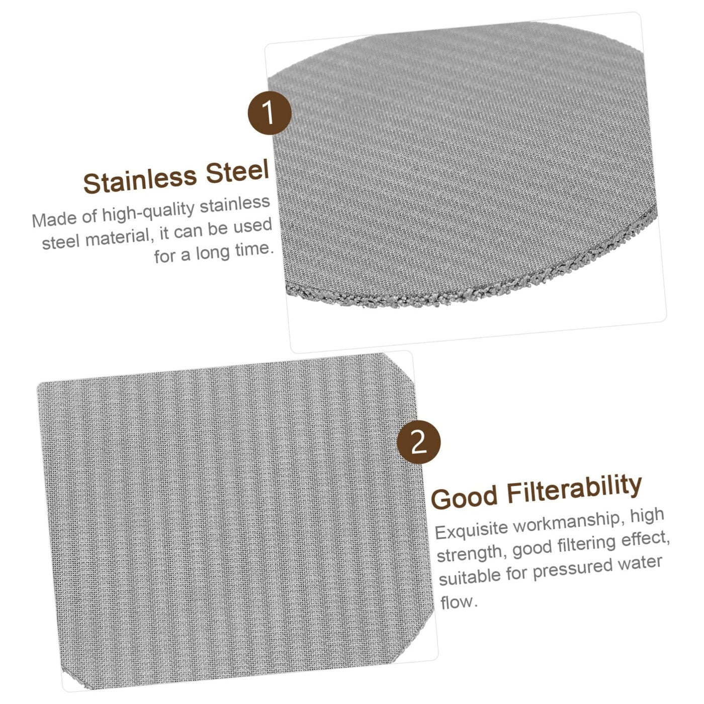 Espresso Filter Mesh - Stainless Steel