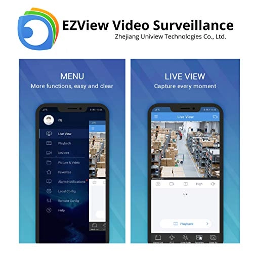 WiFi NVR - 4 channels + Dome IP Network Camera - 1080p