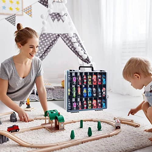 Toy Storage Organizer Case - 48 Compartments