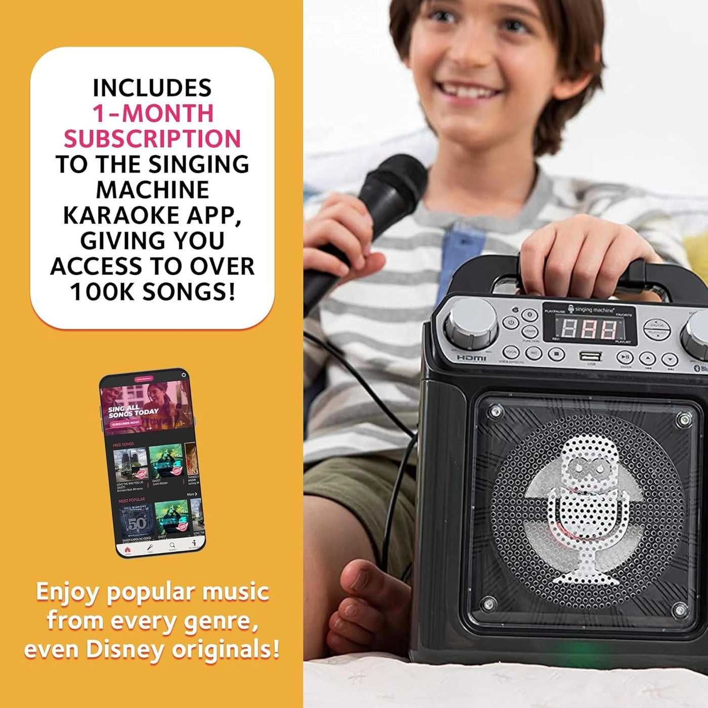 Groove Mini - one wired microphone