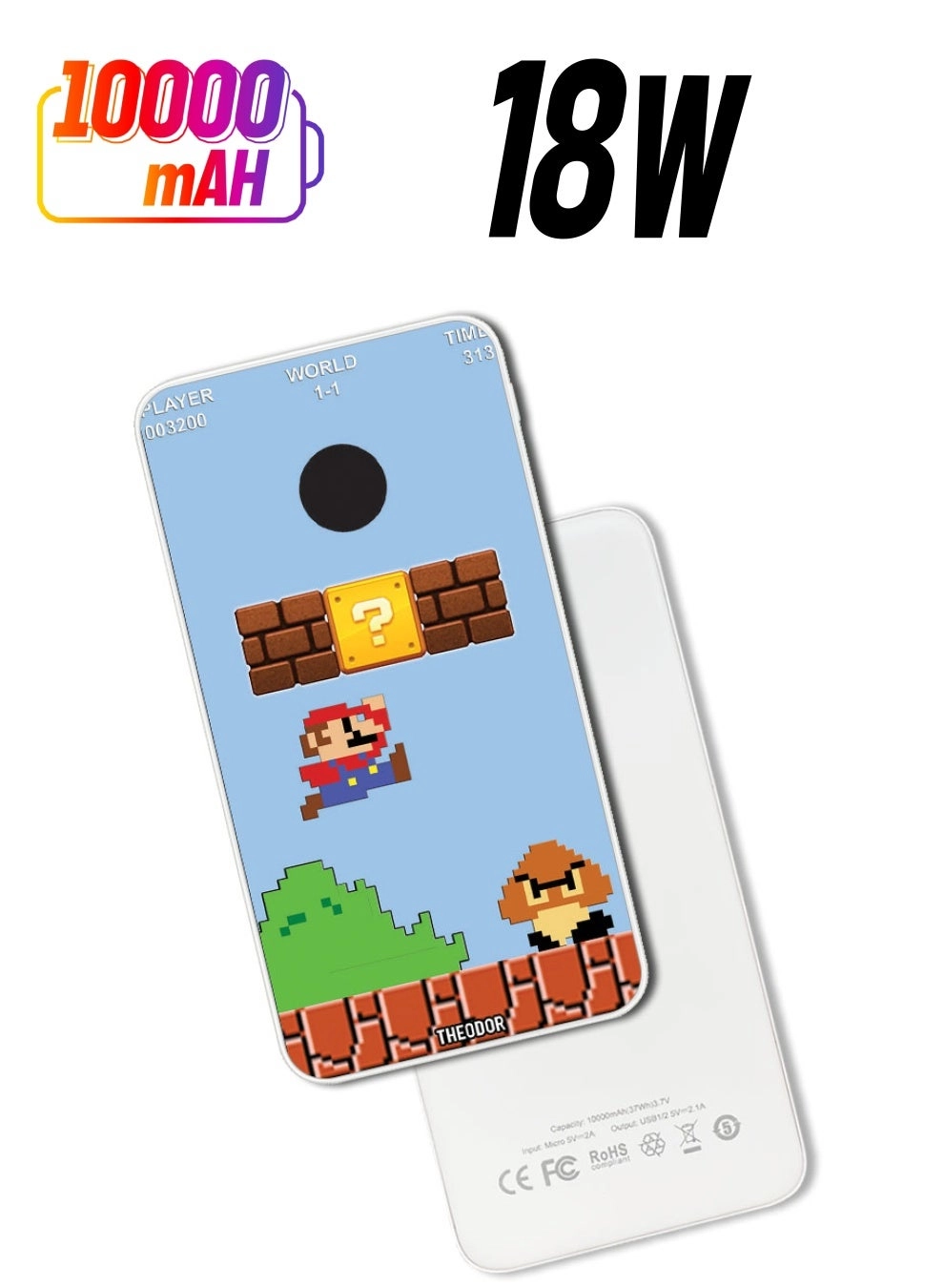 Theodor EX_PPBA332 - 10000 mAh Quick Charging 3.0