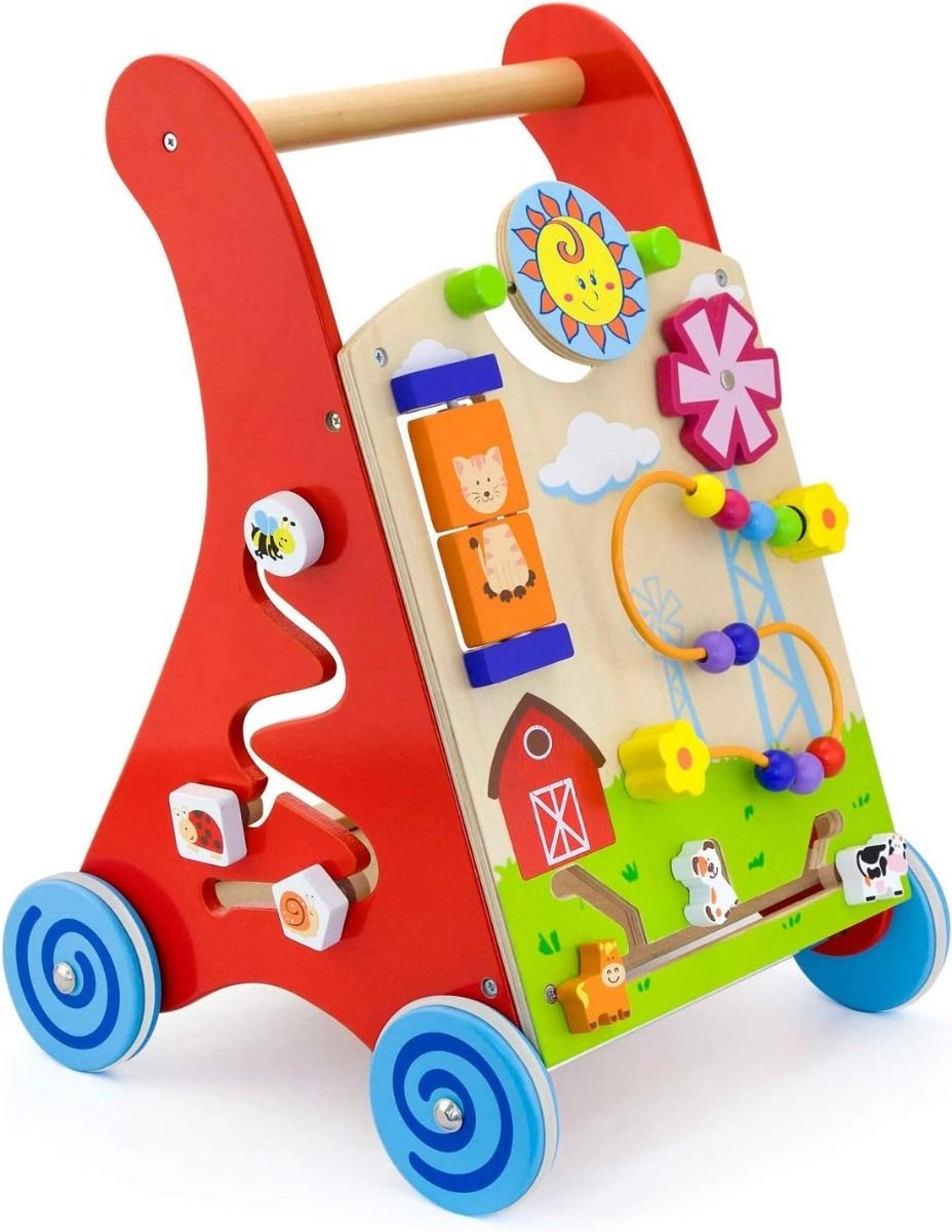 VIGA Activity Baby Walker - 3+ Multi Colour