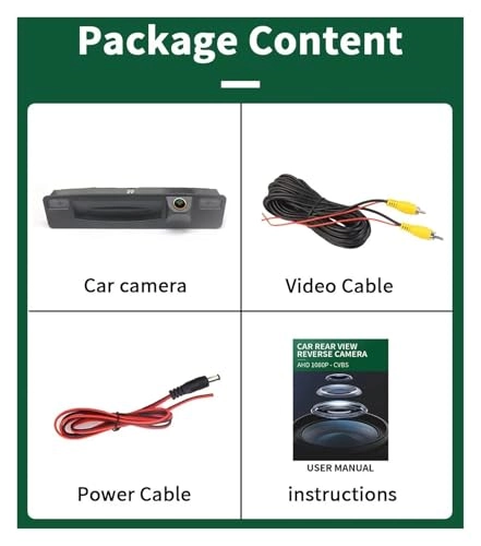 Rear View Parking Camera - Night Vision Wire