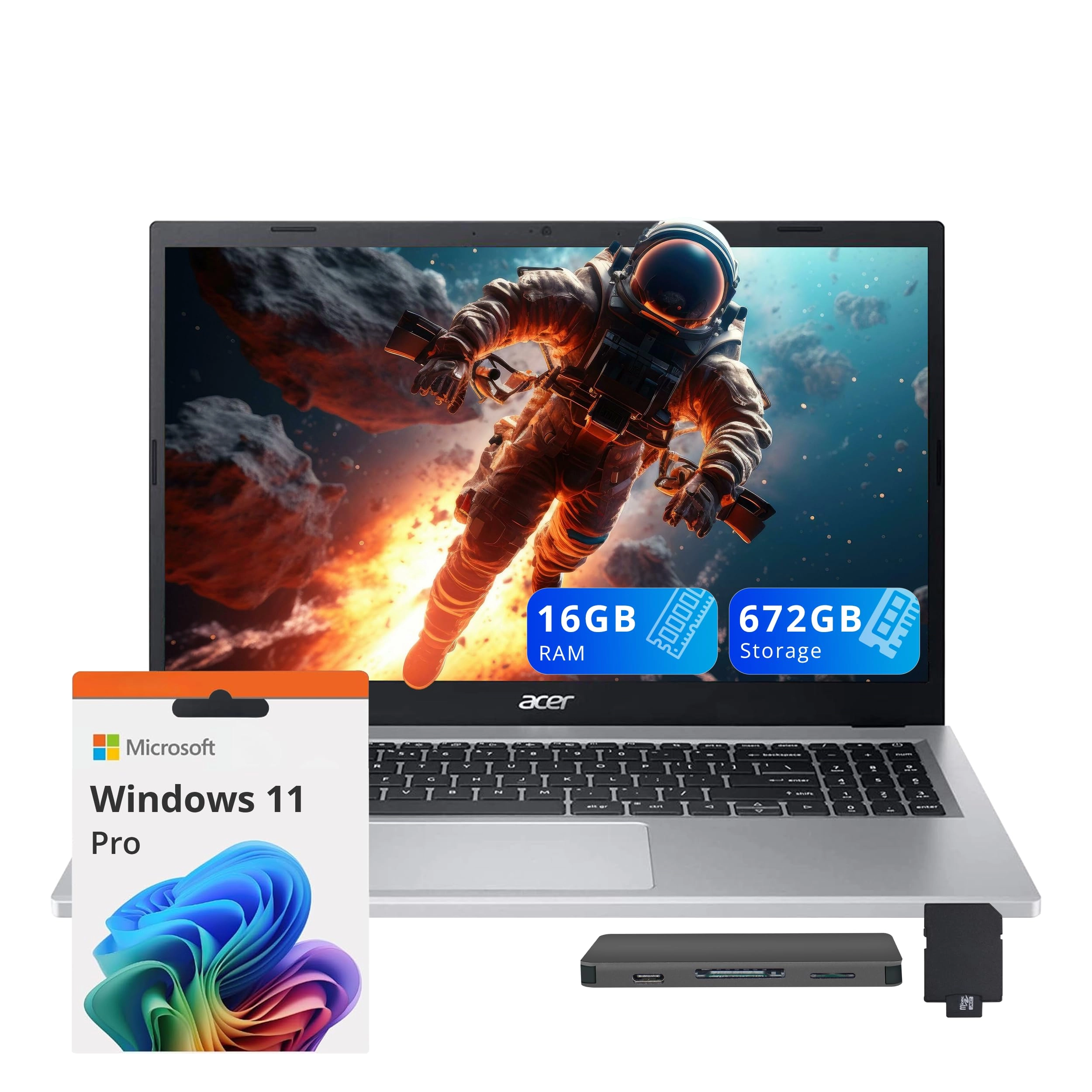 Acer Aspire 3 - 15.6'' Ryzen 3 7330U 16GB DDR4 512GB SSD