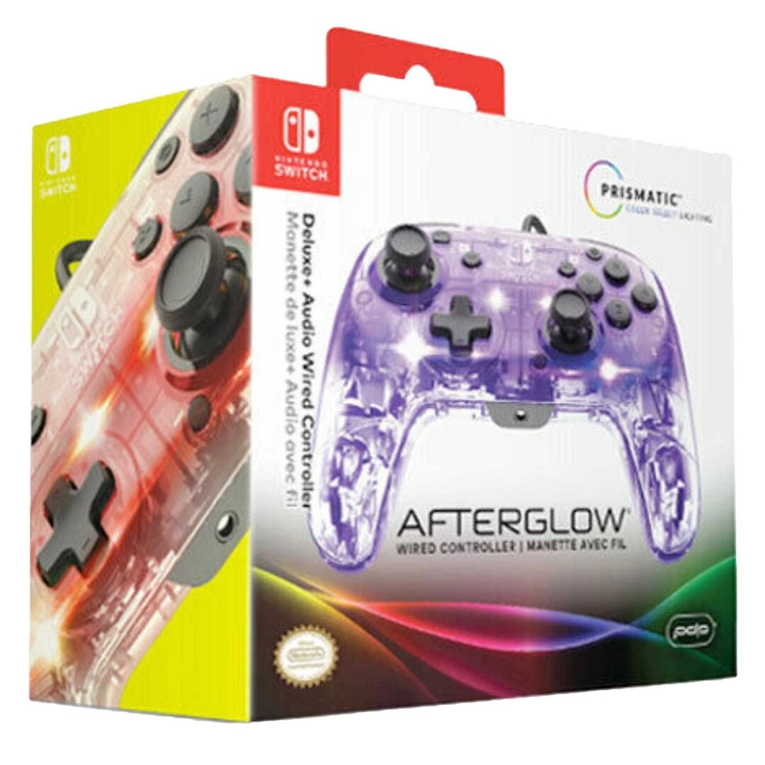 Afterglow Deluxe Prismatic Wired Controller - Multicolour