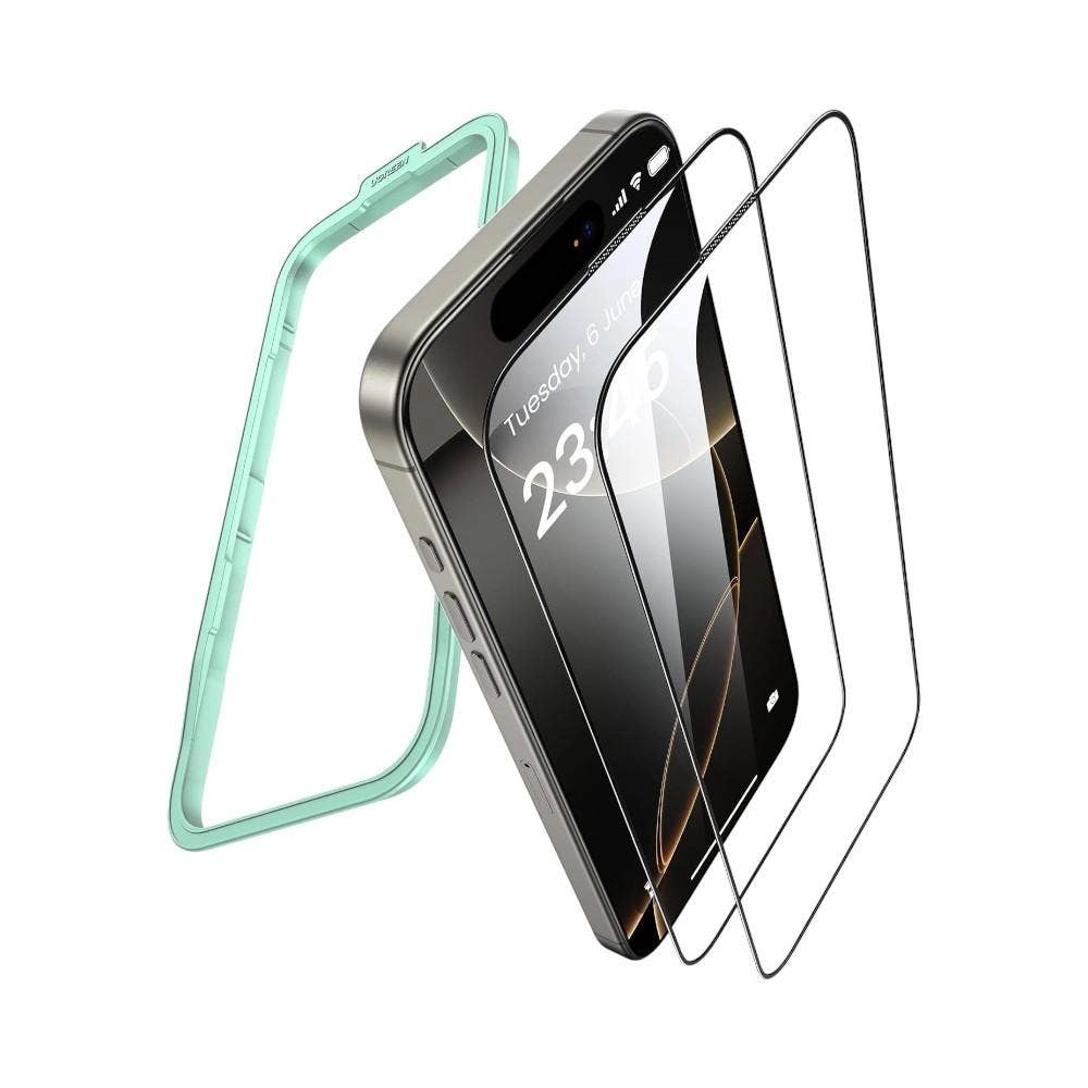 Ugreen HD Clear Tempered Glass Screen Protector for iPhone 16 Pro