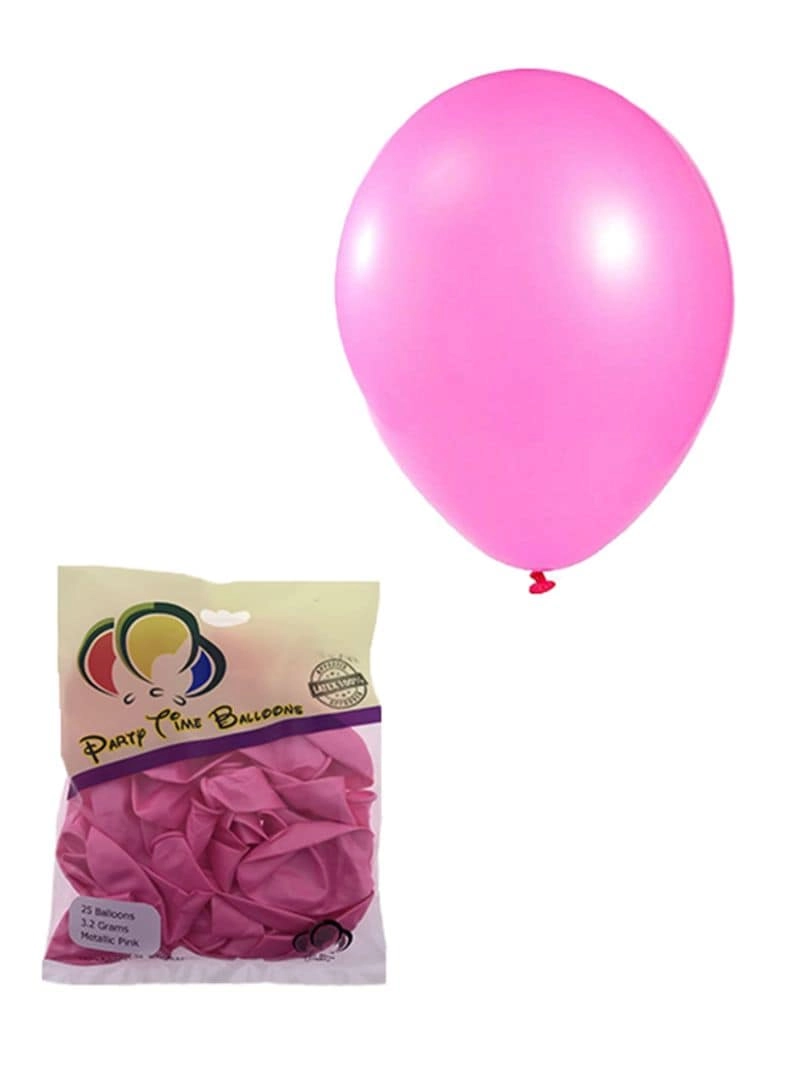 Latex Balloon - 25-Piece
