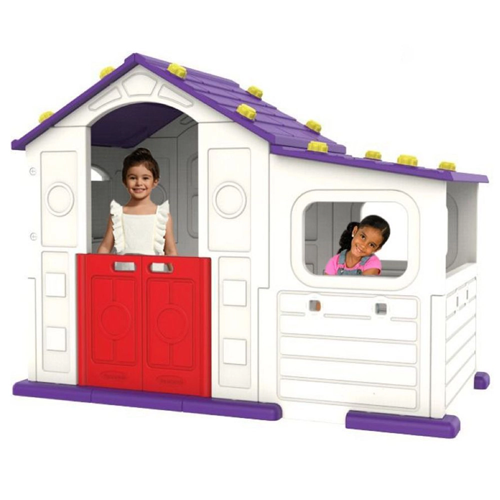 Double Fun Playhouse - Play Shed 50-60 kgs 1-7 yrs
