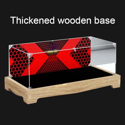 Acrylic Display Case - 62x30x20 cm for Lego 76139 Car Model