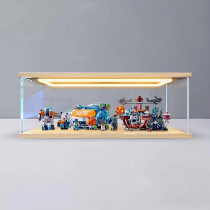 Clear Acrylic Display Case - Lego City
