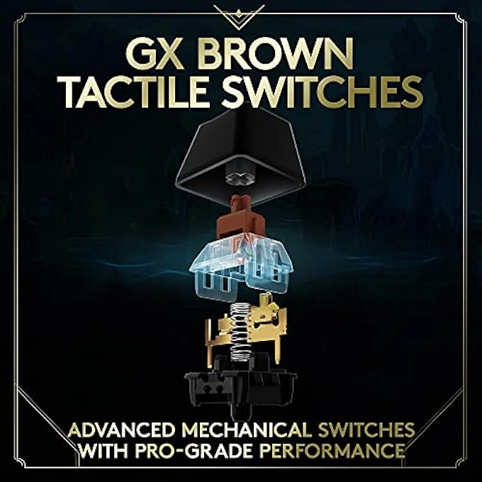 PRO K/DA - QWERTY Pan Nordic Layout Wired