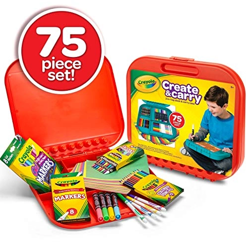 Create & Carry Case - SuperTip markers and paper