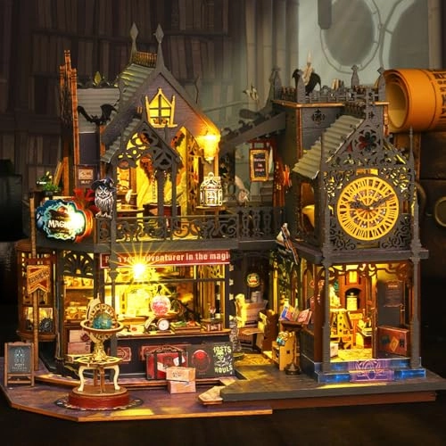 Book Nook Kit - 3D DIY Miniature Garden House