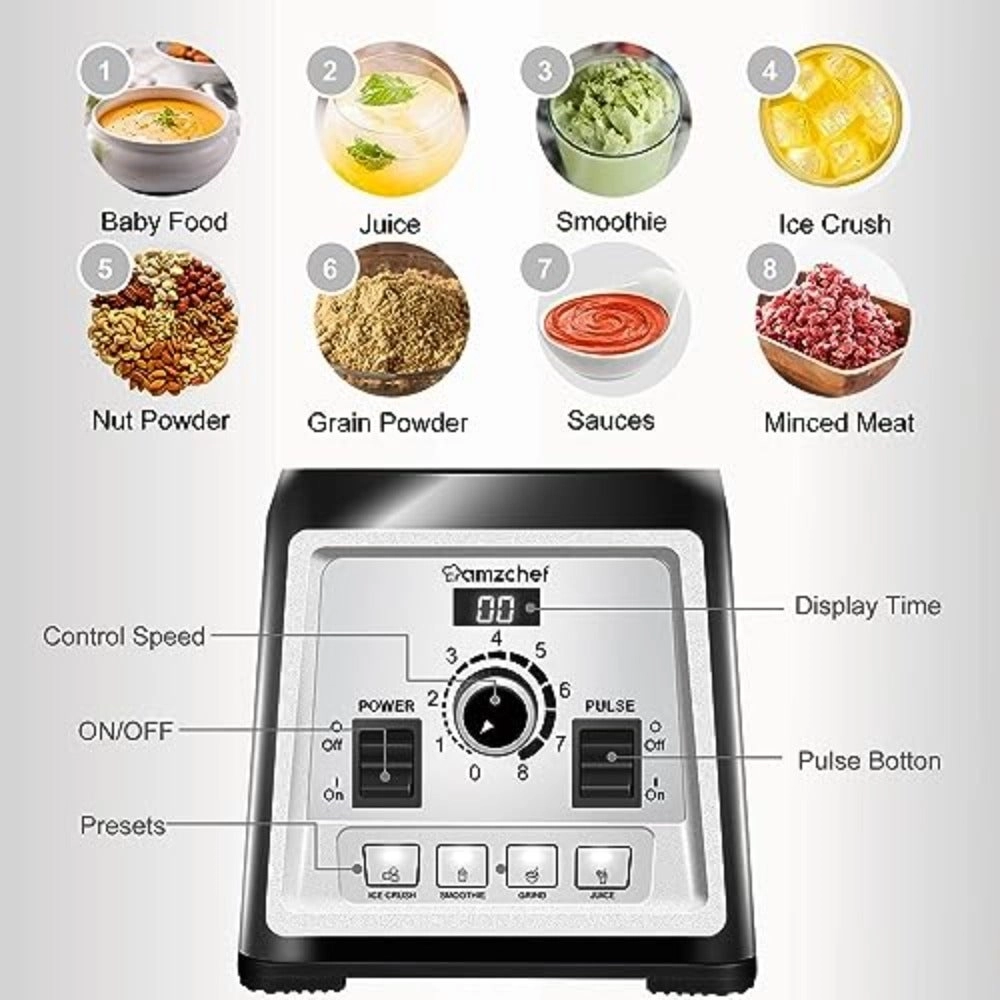 Professional Blender - 2000W
